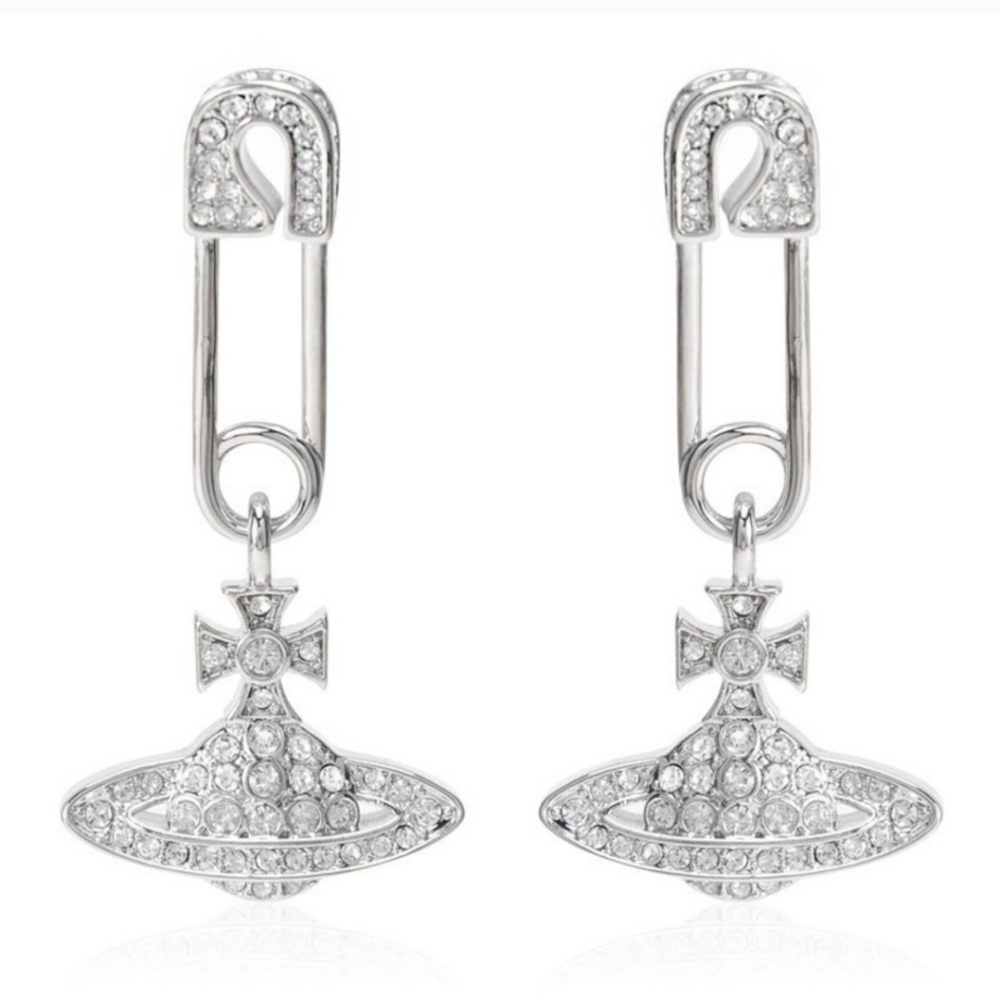 🩶▪️Vivienne Westwood ▪️Silver Lucrece Earrings